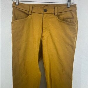 Lululemon ABC Pants Slim Fit Tech Stretch Khaki Mens 32 x 30